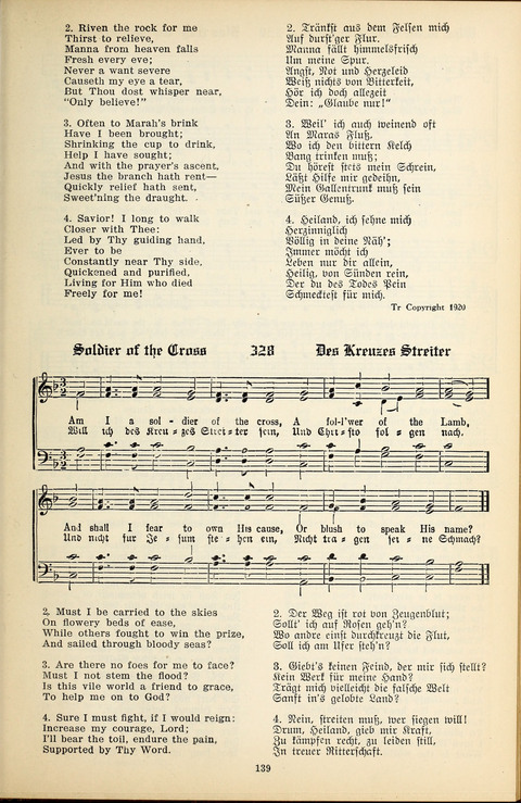 The Selah Song Book (Das Sela Gesangbuch) (2nd ed) page 137