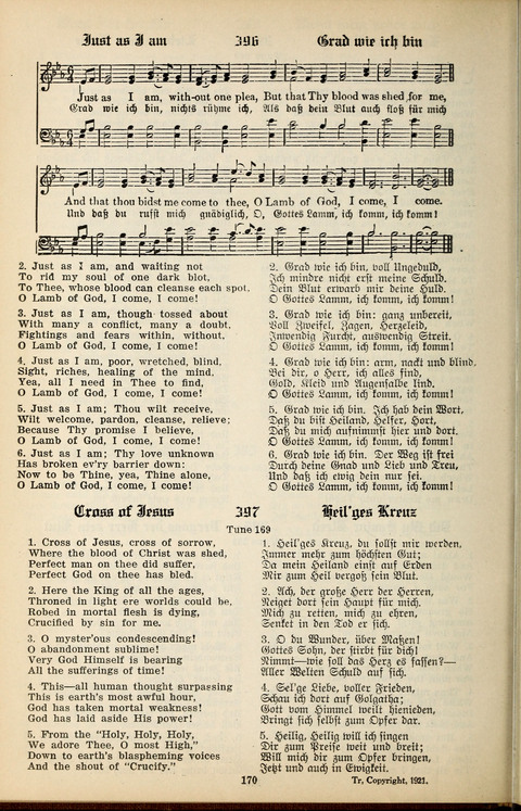 The Selah Song Book (Das Sela Gesangbuch) (2nd ed) page 168