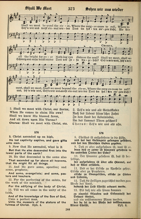 The Selah Song Book (Das Sela Gesangbuch) (2nd ed) page 242