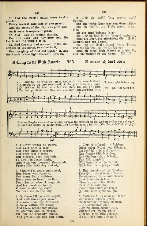 The Selah Song Book (Das Sela Gesangbuch) (2nd ed) page 245