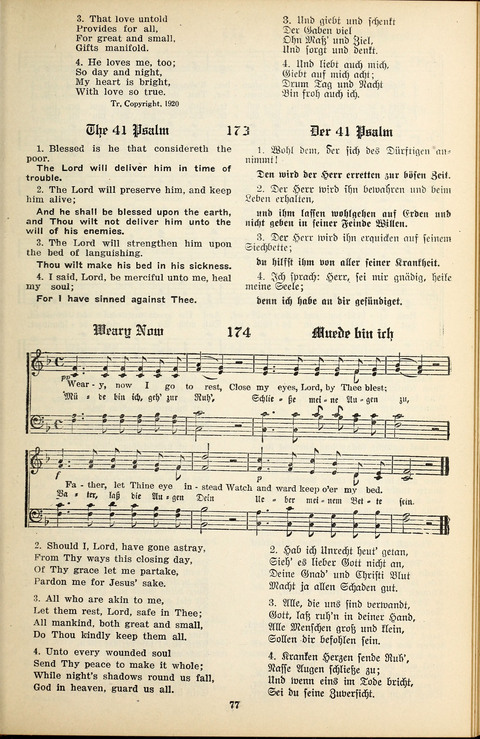 The Selah Song Book (Das Sela Gesangbuch) (2nd ed) page 75