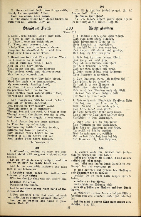 The Selah Song Book (Das Sela Gesangbuch) (2nd ed) page 87