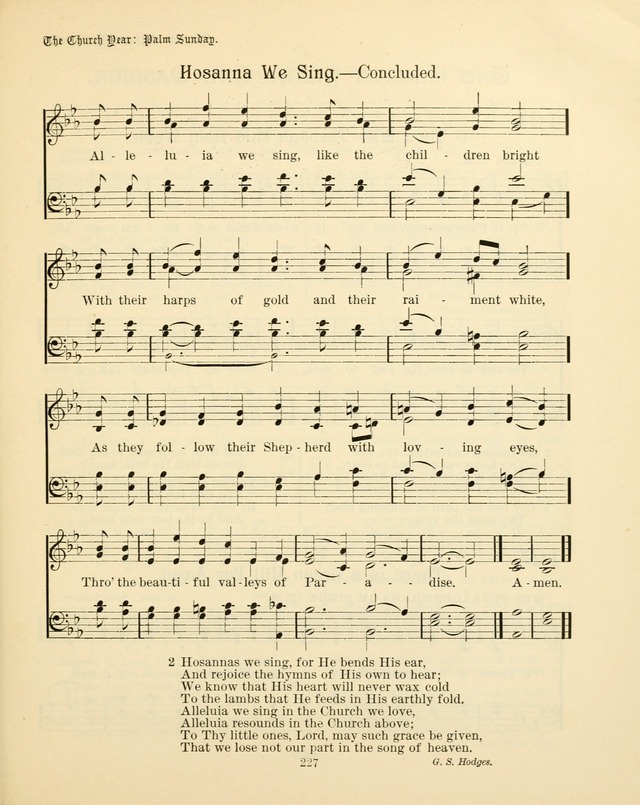 Sunday-School Book: with music: for the use of the Evangelical Lutheran congregations (Rev. and Enl.) page 229