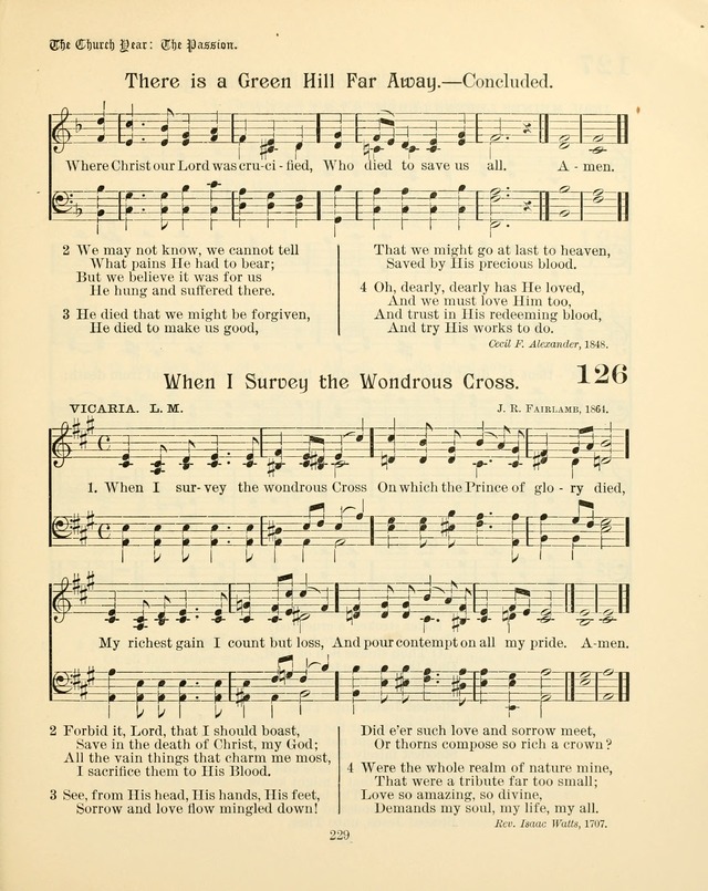 Sunday-School Book: with music: for the use of the Evangelical Lutheran congregations (Rev. and Enl.) page 231