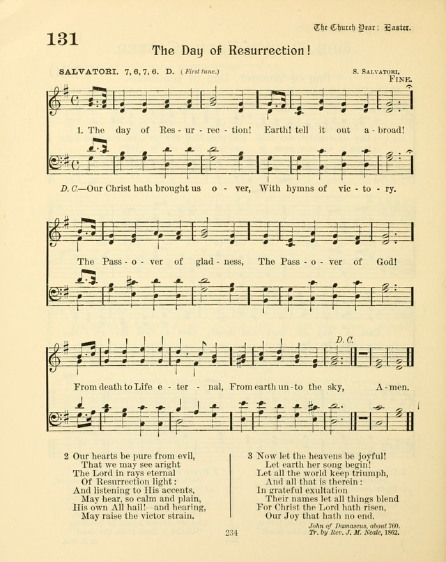 Sunday-School Book: with music: for the use of the Evangelical Lutheran congregations (Rev. and Enl.) page 236