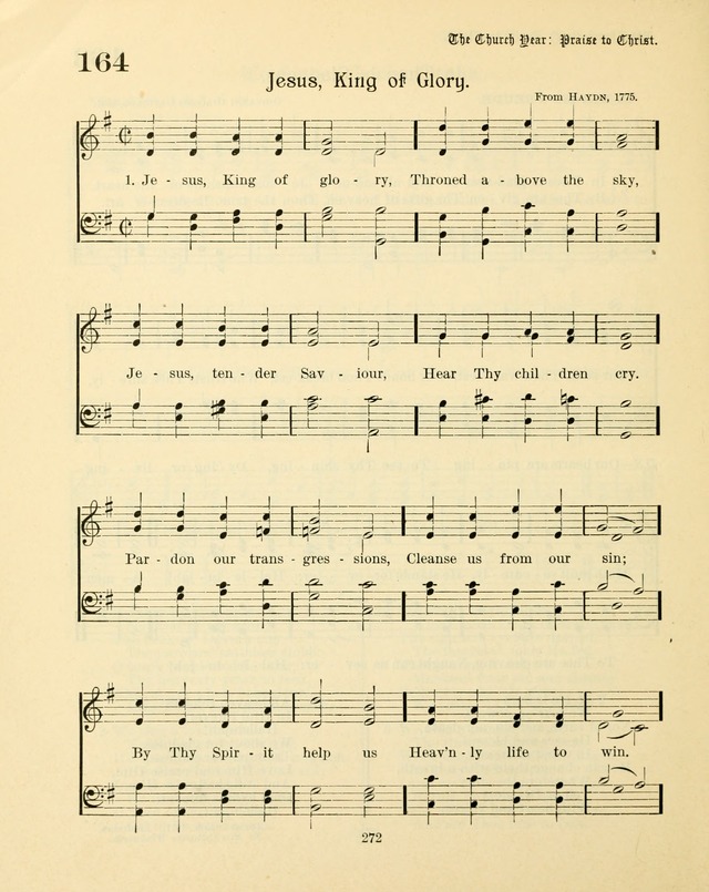 Sunday-School Book: with music: for the use of the Evangelical Lutheran congregations (Rev. and Enl.) page 274