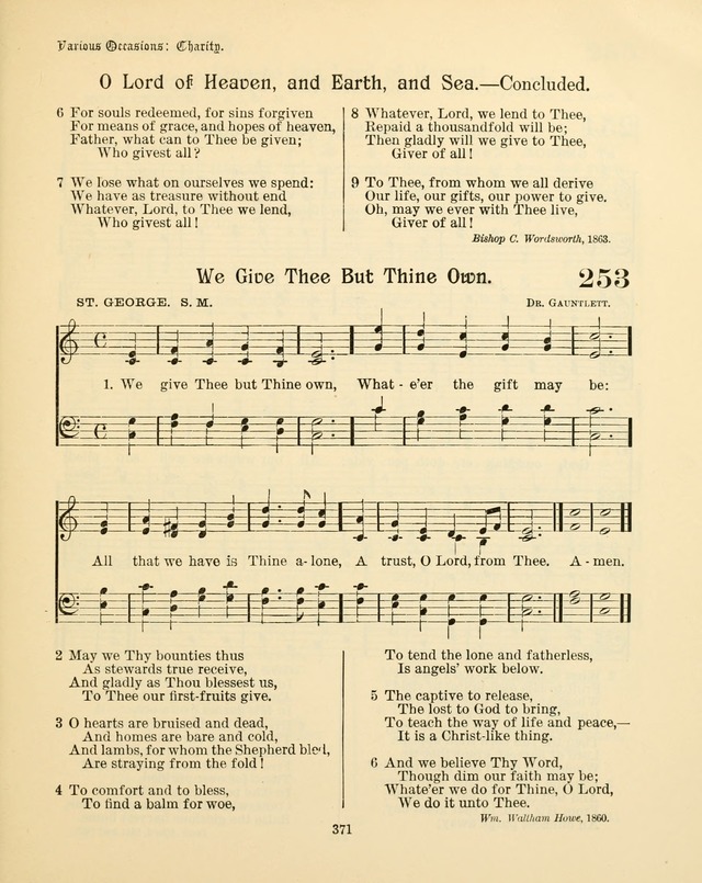Sunday-School Book: with music: for the use of the Evangelical Lutheran congregations (Rev. and Enl.) page 373