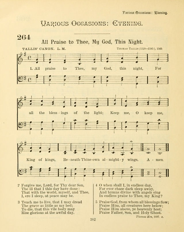 Sunday-School Book: with music: for the use of the Evangelical Lutheran congregations (Rev. and Enl.) page 384