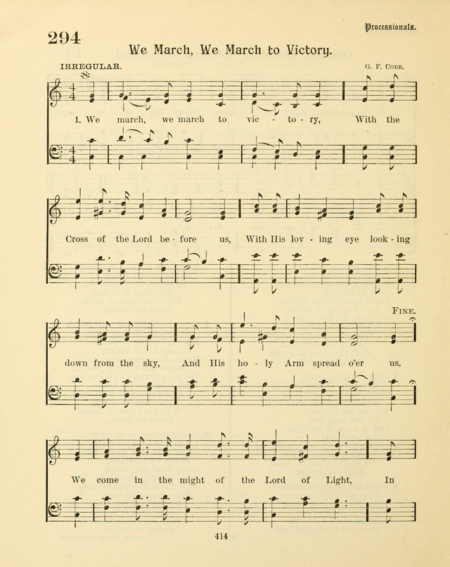 Sunday-School Book: with music: for the use of the Evangelical Lutheran congregations (Rev. and Enl.) page 416