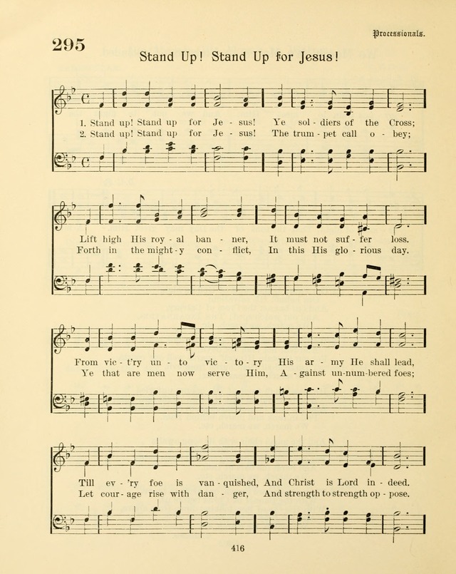Sunday-School Book: with music: for the use of the Evangelical Lutheran congregations (Rev. and Enl.) page 418