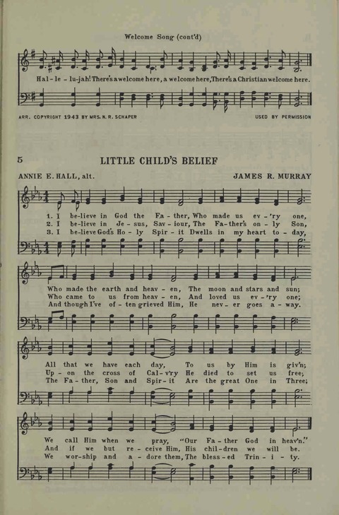 Salvation Songs for Children, Number 3 page 4