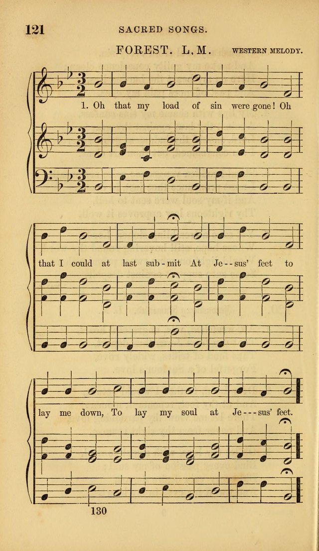 Sacred Songs for Family and Social Worship: comprising the most approved spiritual hymns with chaste and popular tunes ( New ed. rev. and enl.) page 132