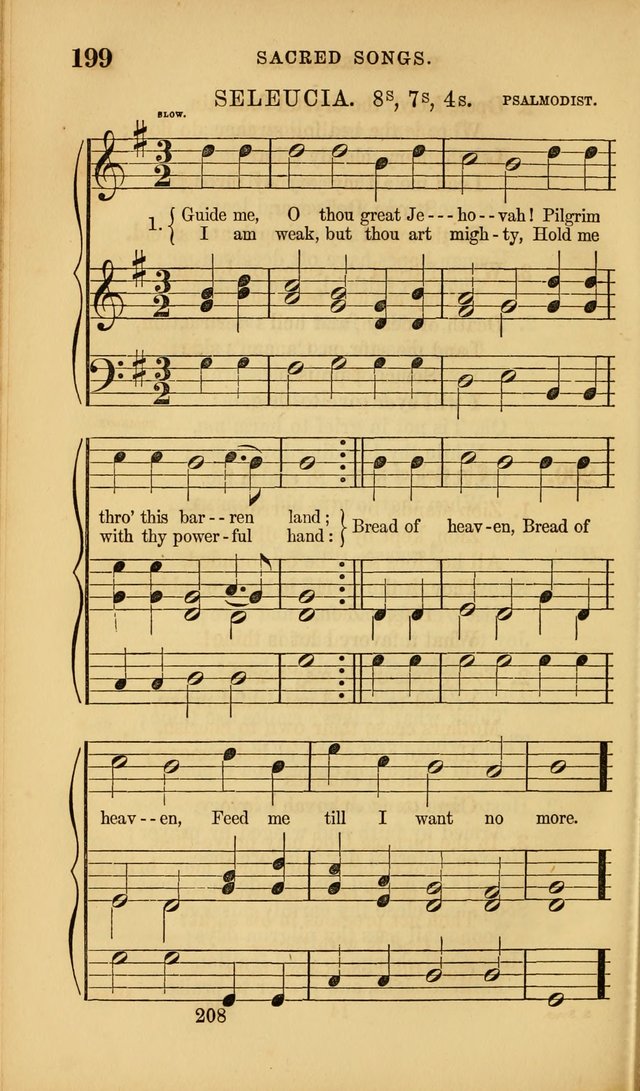 Sacred Songs for Family and Social Worship: comprising the most approved spiritual hymns with chaste and popular tunes ( New ed. rev. and enl.) page 210