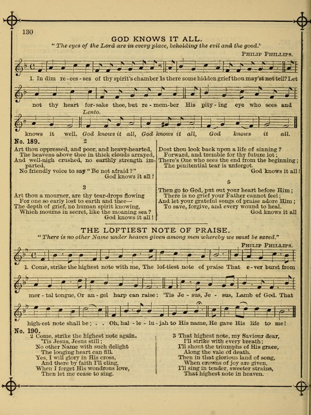 Song Sermons for General Use and Special Services page 130