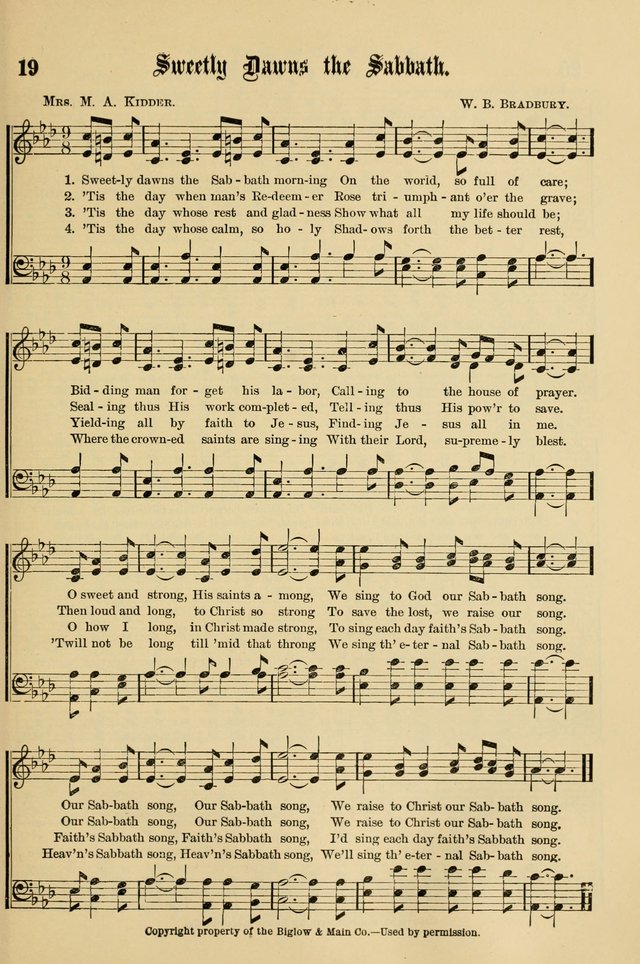 Sunday School Hymns No. 1 page 26