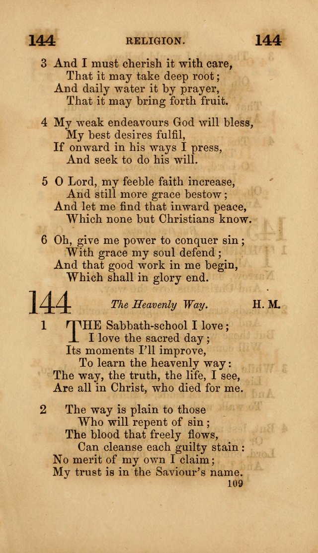 Sunday-School Hymns page 109