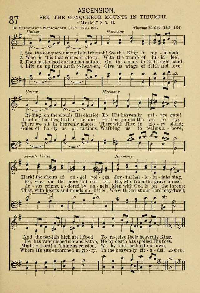 The Sunday School Hymnal: with offices of devotion page 110