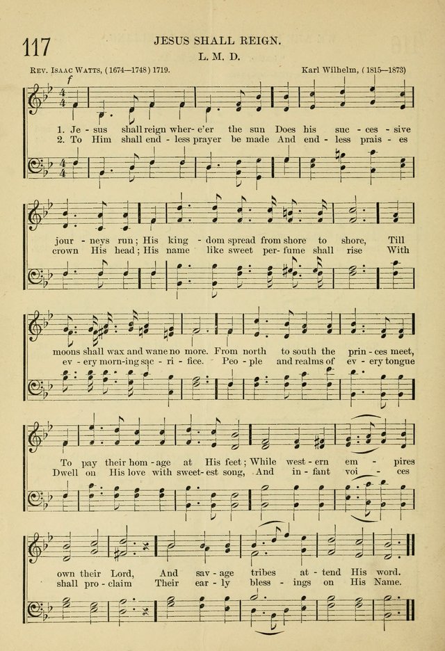 The Sunday School Hymnal: with offices of devotion page 137