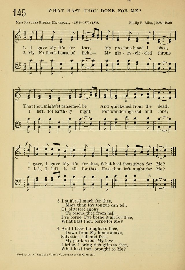 The Sunday School Hymnal: with offices of devotion page 161
