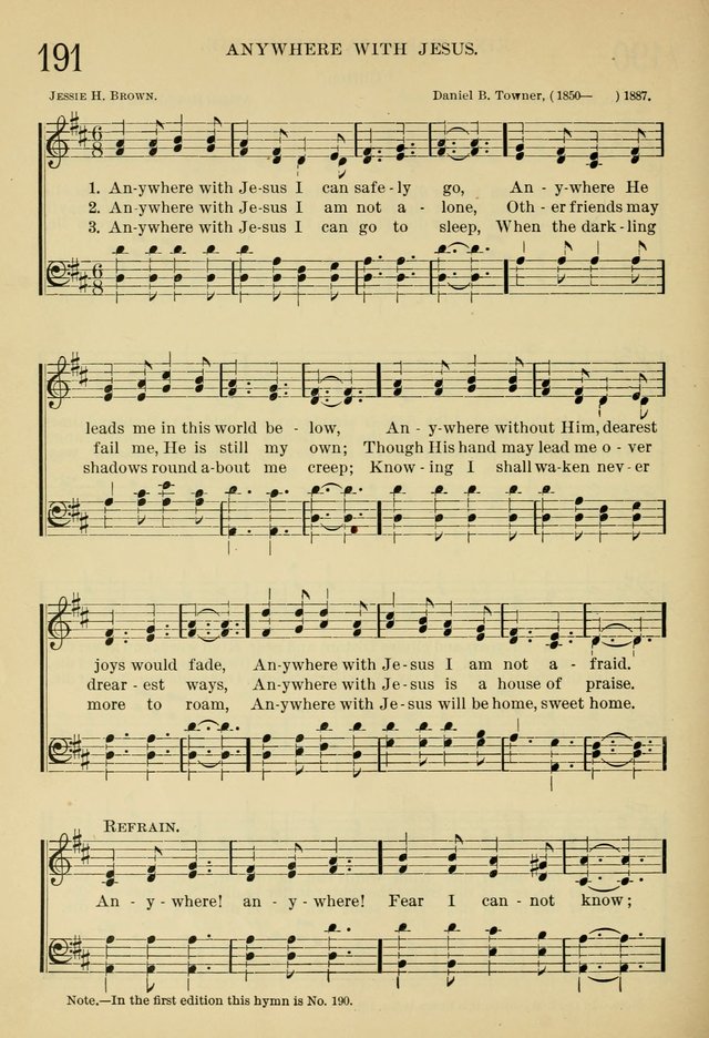 The Sunday School Hymnal: with offices of devotion page 205