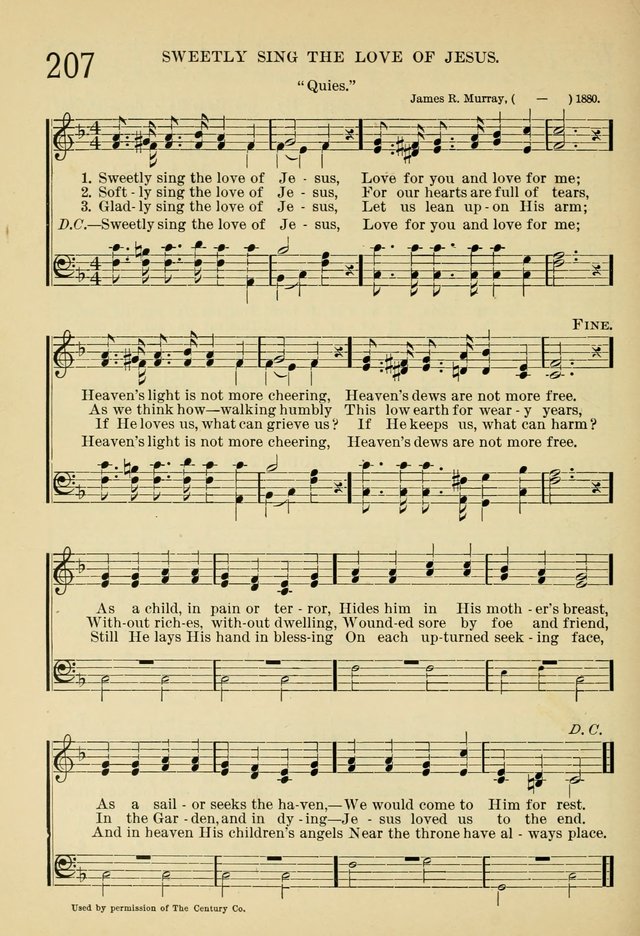 The Sunday School Hymnal: with offices of devotion page 219