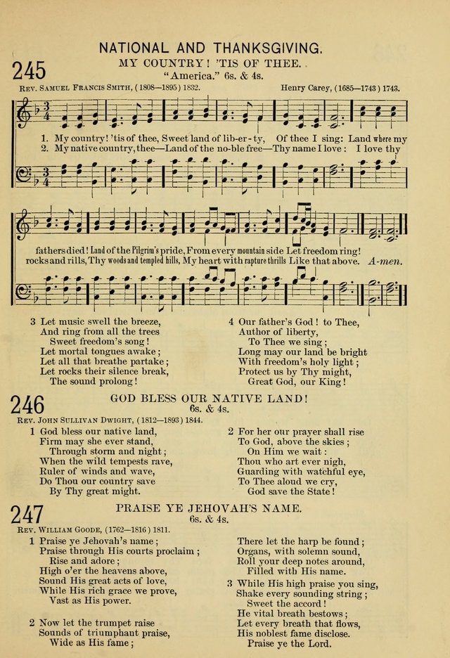 The Sunday School Hymnal: with offices of devotion page 260