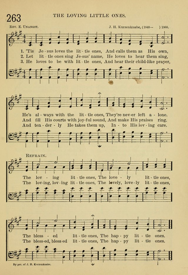 The Sunday School Hymnal: with offices of devotion page 276