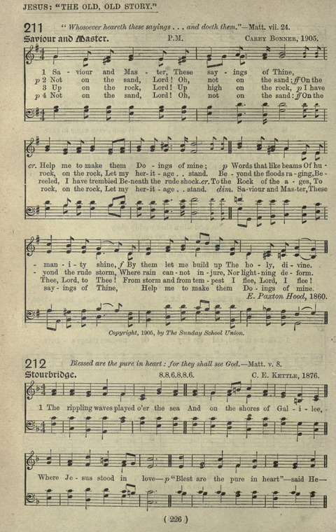 The Sunday School Hymnary: a twentieth century hymnal for young people (4th ed.) page 225