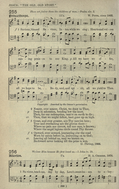 The Sunday School Hymnary: a twentieth century hymnal for young people (4th ed.) page 267