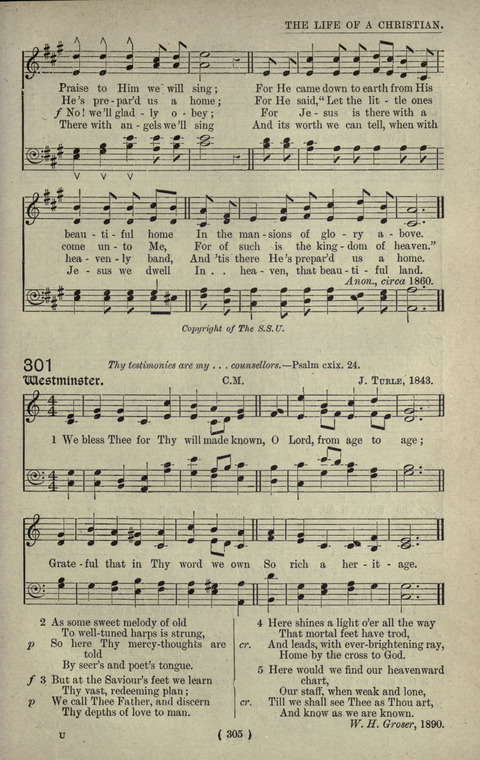 The Sunday School Hymnary: a twentieth century hymnal for young people (4th ed.) page 304