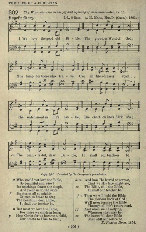 The Sunday School Hymnary: a twentieth century hymnal for young people (4th ed.) page 305