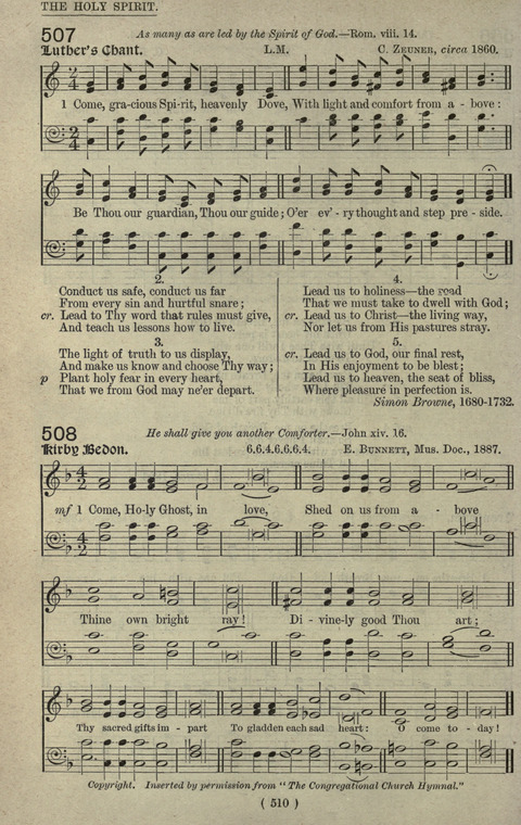 The Sunday School Hymnary: a twentieth century hymnal for young people (4th ed.) page 509