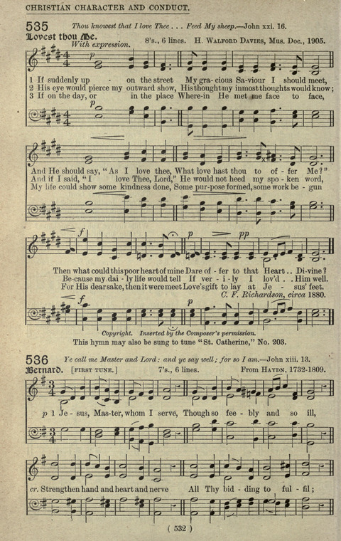 The Sunday School Hymnary: a twentieth century hymnal for young people (4th ed.) page 531