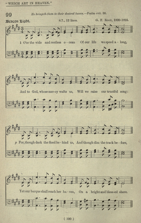 The Sunday School Hymnary: a twentieth century hymnal for young people (4th ed.) page 99