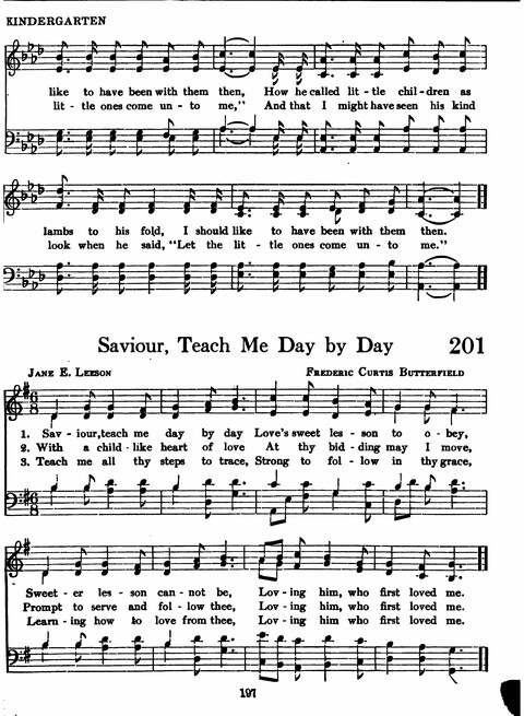 Sunday School Hymnal: with offices of devotion page 157