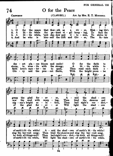 Sunday School Hymnal: with offices of devotion page 54