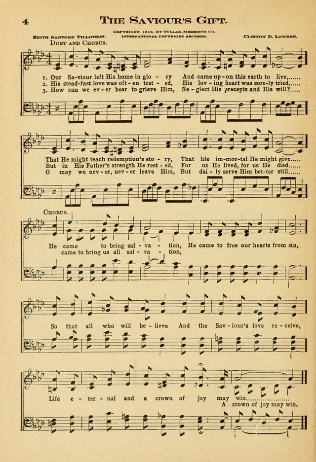 Sunday School Hymns No. 2 page 11