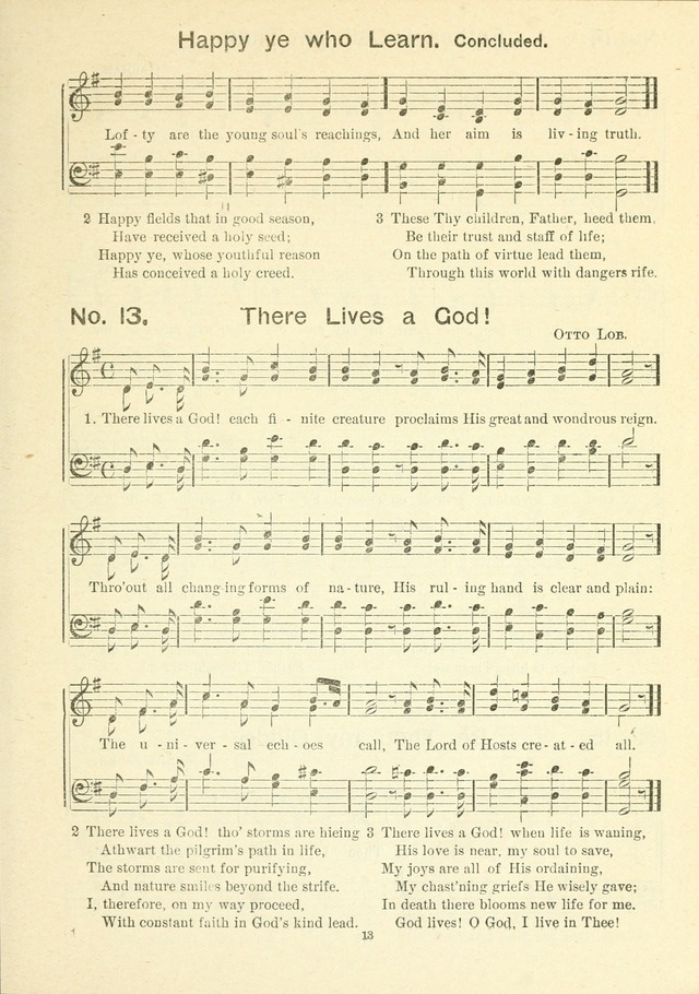 The Sabbath School Hymnal, a collection of songs, services and responses for Jewish Sabbath schools, and homes 4th rev. ed. page 14