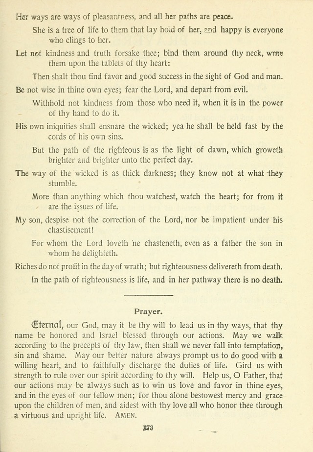 The Sabbath School Hymnal, a collection of songs, services and responses for Jewish Sabbath schools, and homes 4th rev. ed. page 174