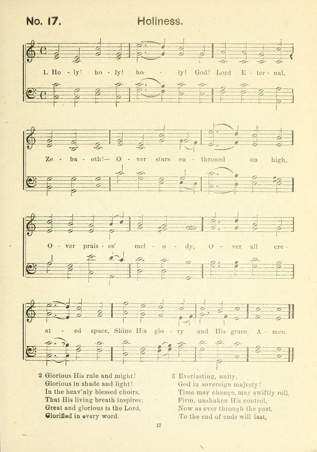 The Sabbath School Hymnal, a collection of songs, services and responses for Jewish Sabbath schools, and homes 4th rev. ed. page 18
