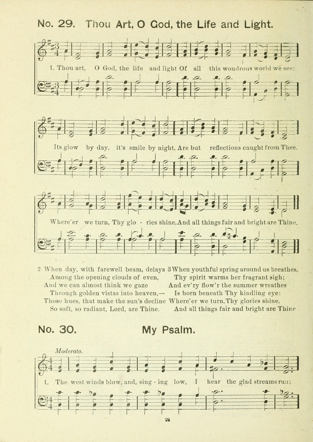 The Sabbath School Hymnal, a collection of songs, services and responses for Jewish Sabbath schools, and homes 4th rev. ed. page 27