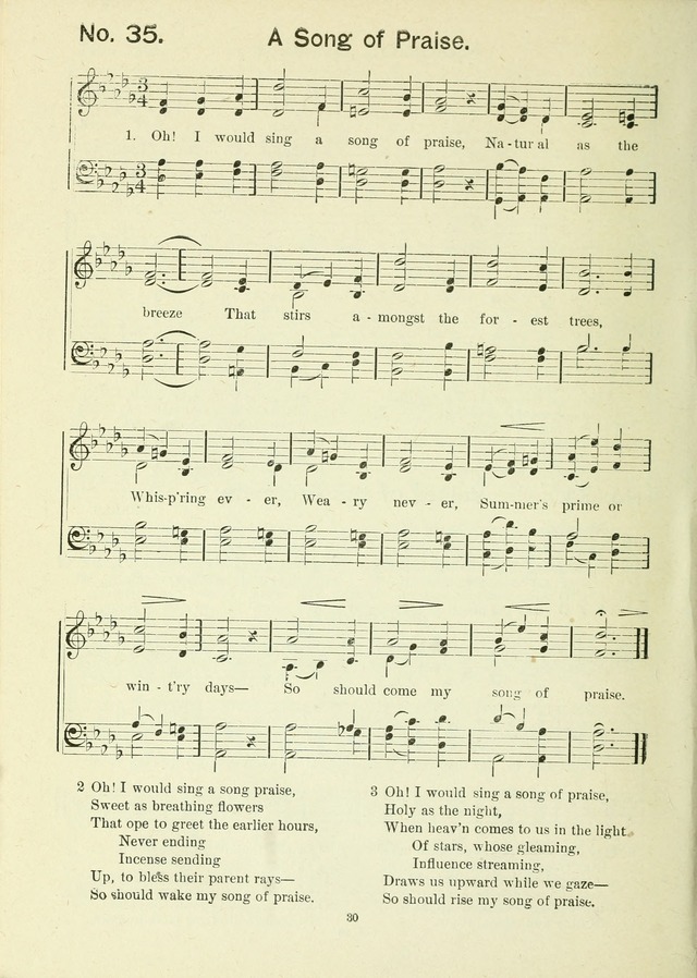 The Sabbath School Hymnal, a collection of songs, services and responses for Jewish Sabbath schools, and homes 4th rev. ed. page 31