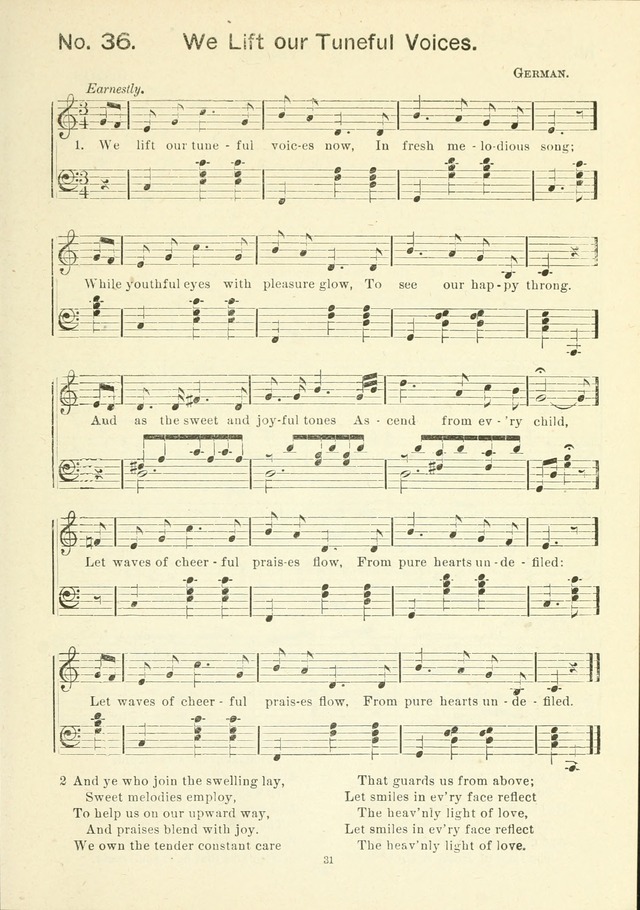 The Sabbath School Hymnal, a collection of songs, services and responses for Jewish Sabbath schools, and homes 4th rev. ed. page 32