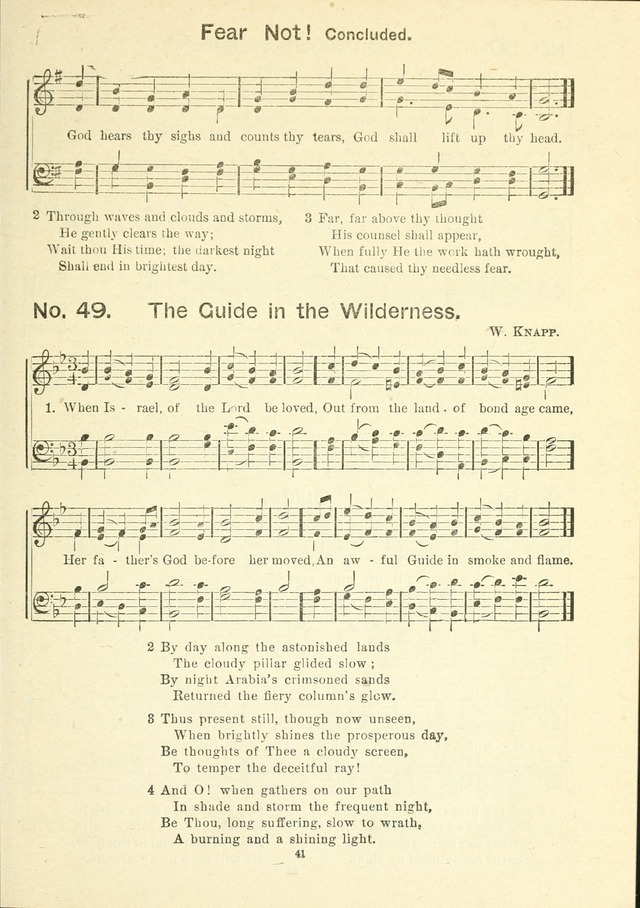 The Sabbath School Hymnal, a collection of songs, services and responses for Jewish Sabbath schools, and homes 4th rev. ed. page 42