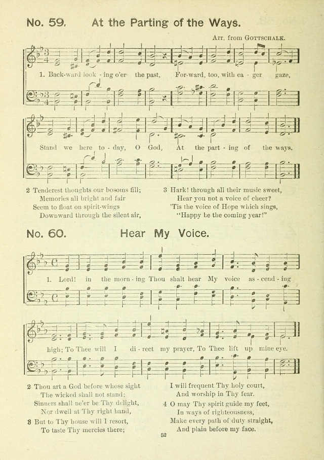 The Sabbath School Hymnal, a collection of songs, services and responses for Jewish Sabbath schools, and homes 4th rev. ed. page 53