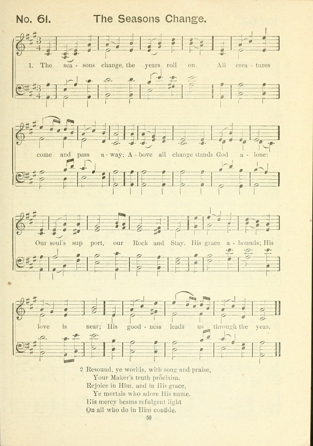 The Sabbath School Hymnal, a collection of songs, services and responses for Jewish Sabbath schools, and homes 4th rev. ed. page 54
