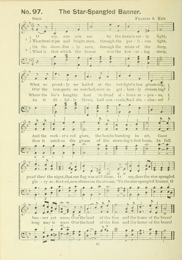 The Sabbath School Hymnal, a collection of songs, services and responses for Jewish Sabbath schools, and homes 4th rev. ed. page 87