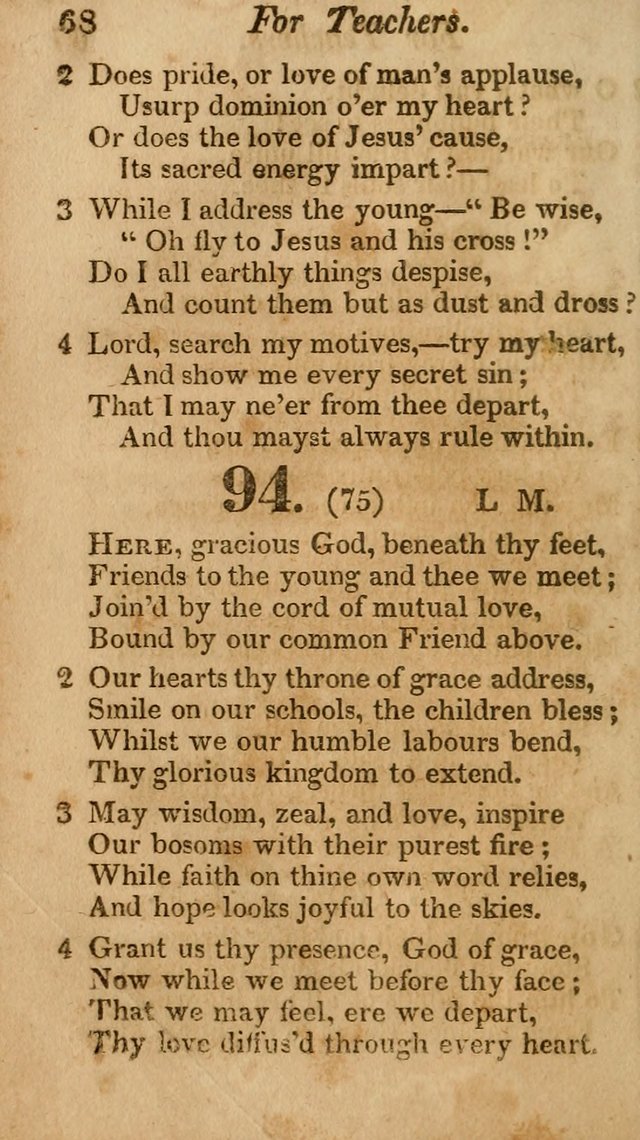 Sunday School Hymn Book. (19th ed) page 68