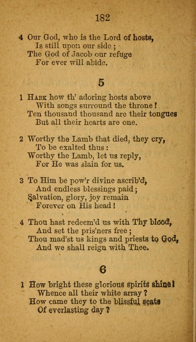 Sabbath-School Hymn-Book page 182