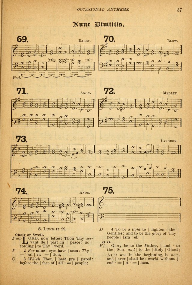The Sunday-School Hymnal and Service Book (Ed. A) page 61